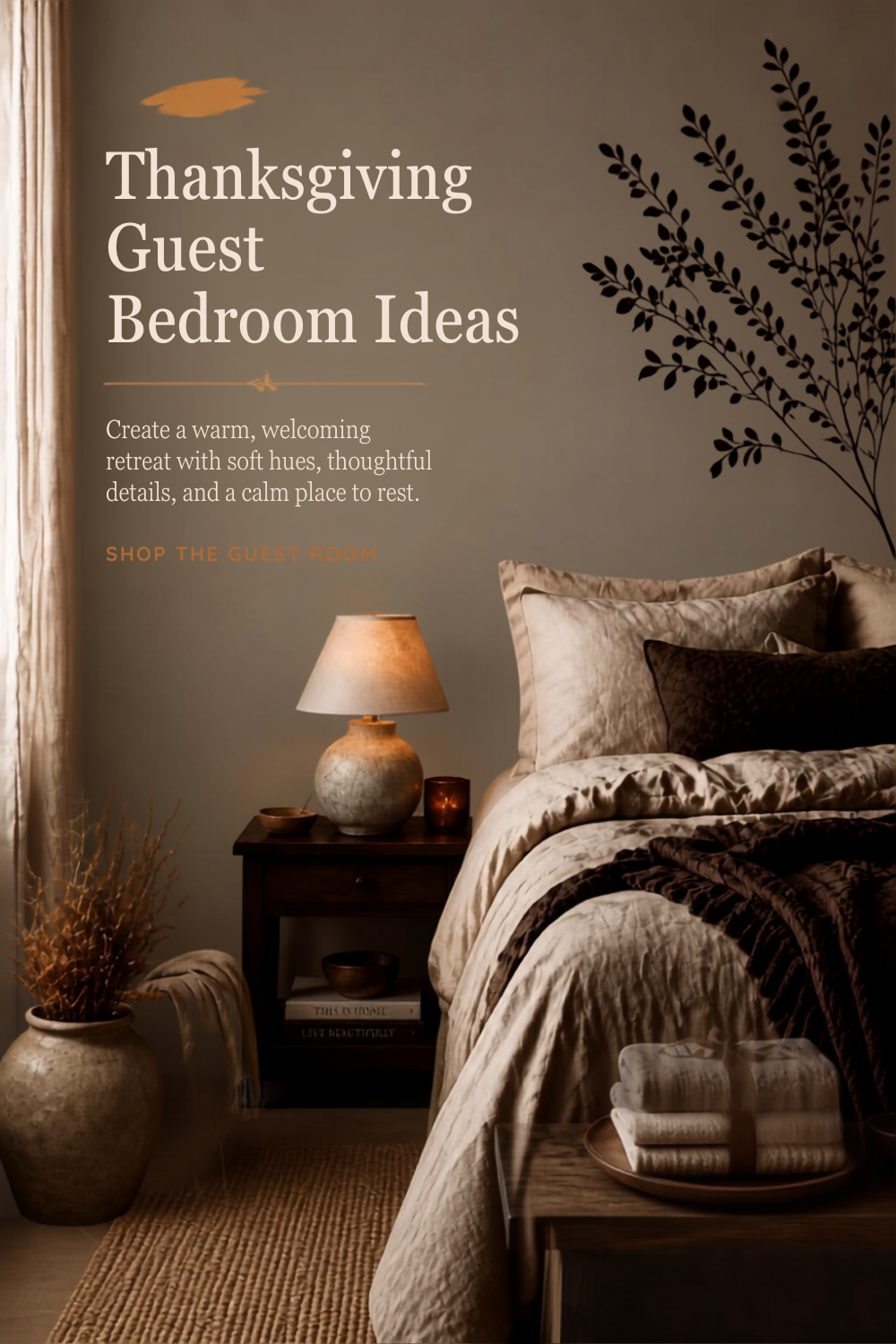 Thanksgiving Guest Bedroom ideas